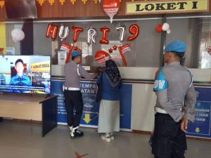 Cegah Pelanggaran dan Pungli, Sipropam Polres Tulang Bawang Barat Lakukan Pengawasan Pelayanan Publik