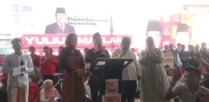 Ribuan Warga Lahat Hadiri Peresmian Posko “NGALEH ASE” YM-BM