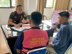 Korupsi Dana Desa, Kades Tanjung Raya Resmi Jadi Tahanan Kejari Lahat