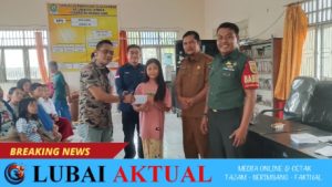 50 Anak Yatim dan Lansia di Desa Lembak Terima Santunan dari PT Sele Raya Belida