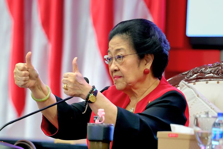 attachment for sah! megawati soekarnoputri secara resmi kembali terpilih menjadi ketua umum pdip 2025 2030