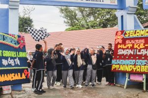 HUT SMAN 1 Lahat ke-68: Semangat Kebersamaan dan Pendidikan Karakter dalam Jalan Santai