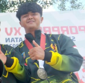 SATRIA, PEMANAH MUDA DARI SMA MUHAMMADIYAH LAHAT YANG TEMBUS FINAL PORPROV XV MUBA