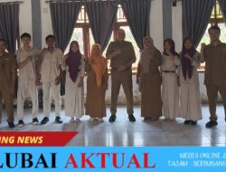 Pemdes Karang Agung Lepas 5 Siswa PKL SMKN 1 Lubai Ulu, Ini Pesan Kepala Desa