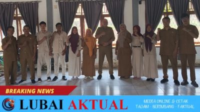 Pemdes Karang Agung Lepas 5 Siswa PKL SMKN 1 Lubai Ulu, Ini Pesan Kepala Desa