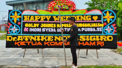 Flowers Wildes Hadir di Lubai Ulu, Tawarkan Papan Bunga Elegan untuk Berbagai Momen
