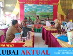 BKO Satpol PP Lubai Ulu Sosialisasikan Edaran Bupati ke SMPN 2, ASN Diingatkan Soal Disiplin Jam Kerja