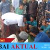 Kades Edi Herman Jaya Hadiri Penyembelihan Hewan Kurban di Desa Lecah
