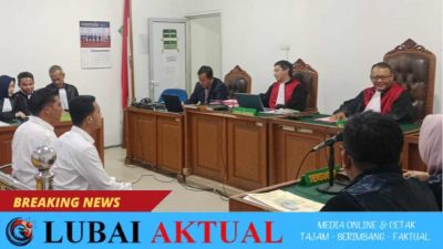 Kholizol Tamhullis Jalani Sidang Perdana Kasus Dugaan Gratifikasi dan Pemerasan