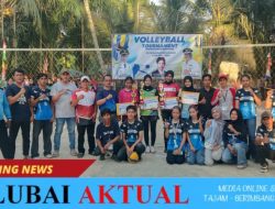 Taufik Azrullah Tutup Turnamen Bola Voli Putri Se-Kecamatan Lubai dan Lubai Ulu