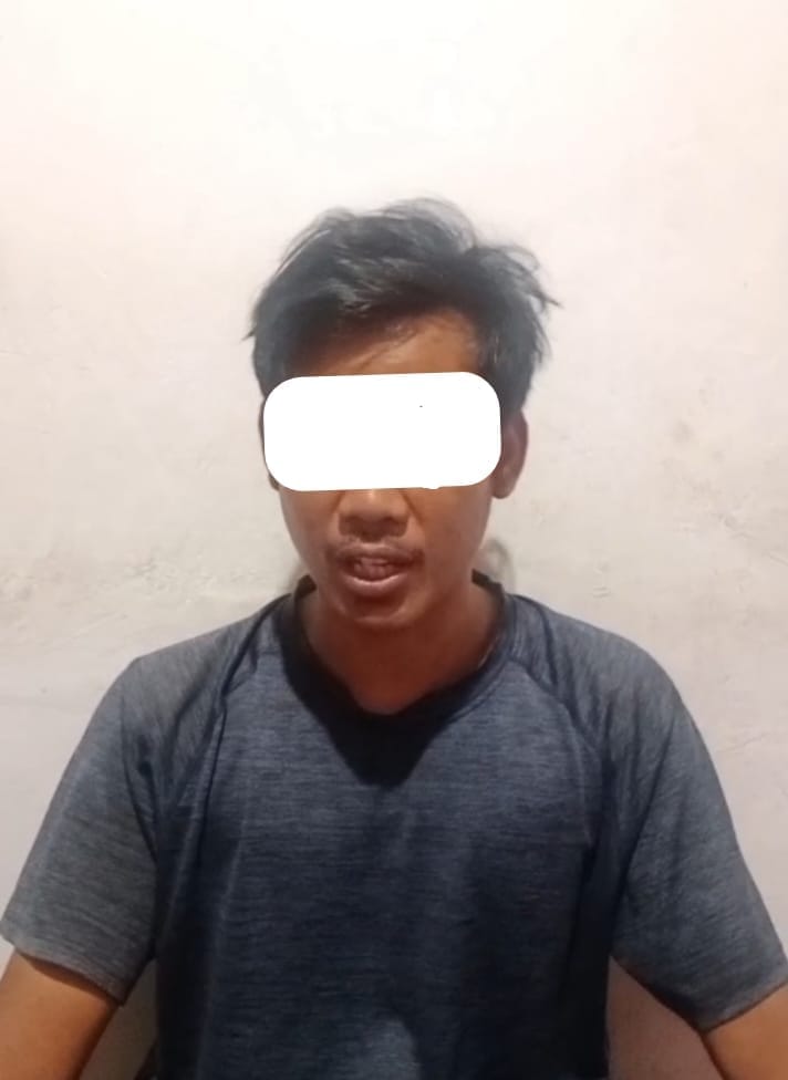 Screenshot video permohonan terlapor berinisial SS.