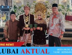 Kades Karang Agung dan Kades Karang Mulya Pererat Silaturahmi Lewat Resepsi Pernikahan Warga