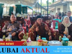 Anggota DPRD Muara Enim Yusuf Effendi Hadiri Resepsi Pernikahan Warga di Desa Karang Mulya