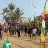 Semarak HUT RI ke-81, Muda-Mudi Dusun 6 Karang Agung Gelar Lomba Rakyat hingga Panjat Pinang