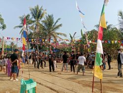 Semarak HUT RI ke-81, Muda-Mudi Dusun 6 Karang Agung Gelar Lomba Rakyat hingga Panjat Pinang