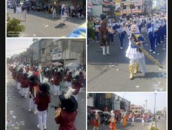 ‎Dakwah Lewat Marching Band, SMPN 6 Lahat dan SMP Labbaik Tampilkan Pendidikan Berbasis Kesopanan  ‎
